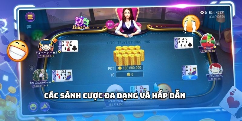 New88 - Lý Do Nhà Cái Này Được Ưa Chuộng Nhất Trong Năm 2025 2 Các sảnh cược đa dạng và hấp dẫn