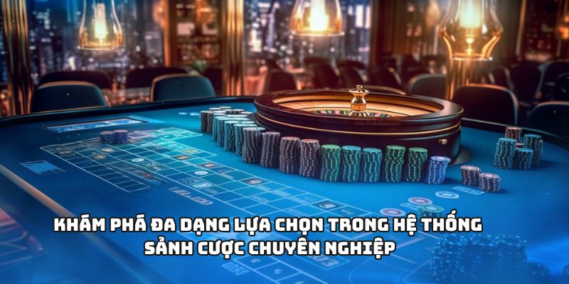 Khám phá đa dạng lựa chọn trong hệ thống sảnh cược chuyên nghiệp
