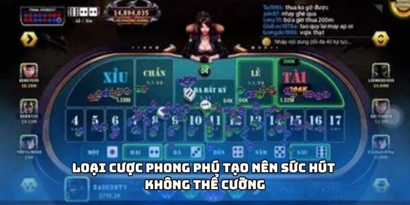 Tài Xỉu – Thắng Ngay Sau Một Cú Lắc Xúc Xắc May Mắn 2 Loại cược phong phú tạo nên sức hút không thể cưỡng