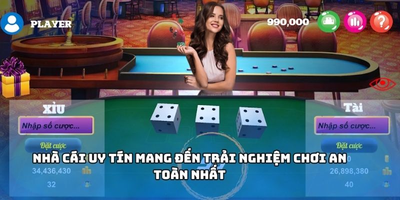 Tài Xỉu – Tựa Game Giải Trí Với Thưởng Lớn, Chơi Là Thắng 1 Nhà cái uy tín mang đến trải nghiệm chơi an toàn nhất