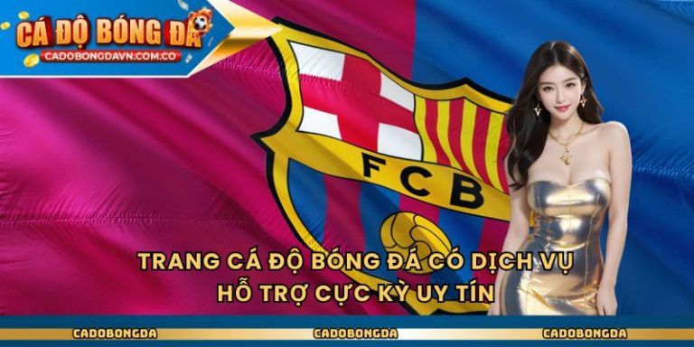 Trang Cá Độ Bóng Đá Có Dịch Vụ Hỗ Trợ Cực Kỳ Uy Tín